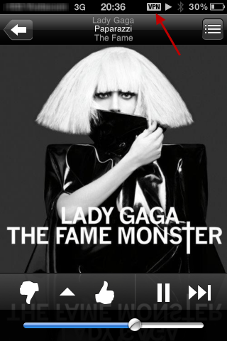 iPhone Pandora Working outside US